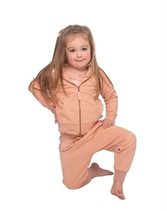 Худи Jersey Lounge из органического хлопка, розовый Luca and rosa