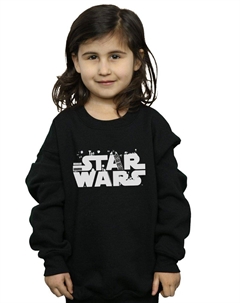 Минималистичный свитшот с логотипом, черный Star wars