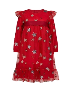 Вечернее платье Seren с вышивкой и пайетками, красный Holly hastie