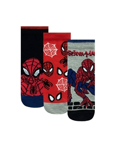 Набор носков «Человек-паук», 3 шт., мультиколор Marvel