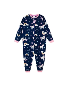 Комбинезон с длинным рукавом и единорогом, синий Harry bear