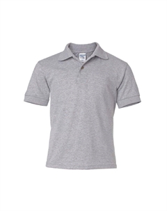 Рубашка поло из джерси DryBlend, серый Gildan