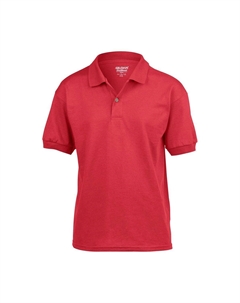 Рубашка поло из джерси DryBlend, красный Gildan