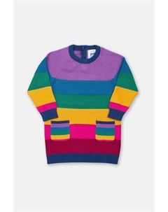 Радужное трикотажное платье, мультиколор Kite