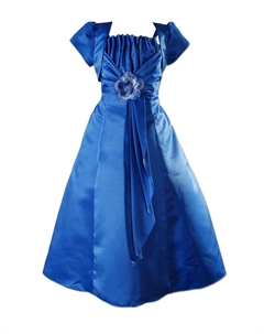 Атласное платье молодой подружки невесты, фиолетовый Cinda