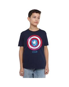 Футболка «Капитан Америка» с защитой от капель, синий Marvel