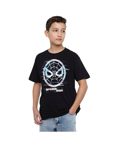 Футболка «Человек-паук» Glitch Parker, черный Marvel