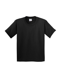 Футболка из плотного хлопка (2 шт.), черный Gildan