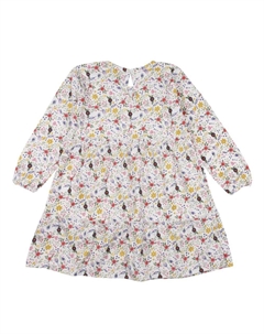 Многоярусное платье с цветочным принтом, мультиколор Lilly + sid