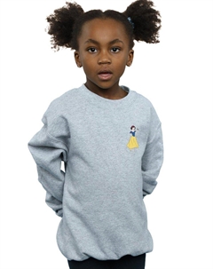 Свитшот на груди, серый Disney princess