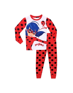 Пижама с божьей коровкой, красный Miraculous