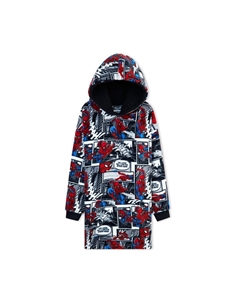 Одеяло-пончо большого размера с изображением Человека-паука, мультиколор Marvel