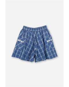 Специальные клетчатые брюки-кюлоты, темно-синий Kite