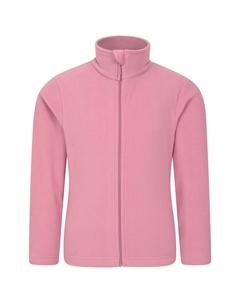 Флисовая куртка с полной молнией Camber 2, теплый джемпер с защитой от таблеток, розовый Mountain warehouse