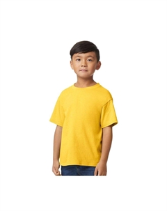 Футболка средней плотности Soft Touch, желтый Gildan