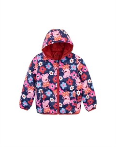 Пальто с цветочным принтом, розовый Peppa pig