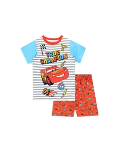 Автомобили Короткие пижамы, красный Disney