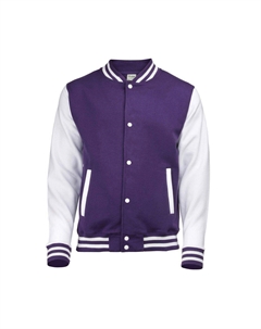 Университетская куртка, фиолетовый Awdis