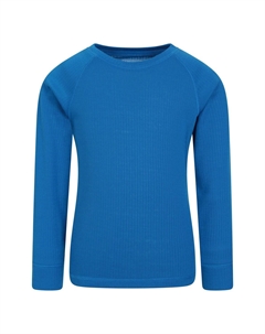Термофутболка с круглым вырезом Talus Base Layer Top, синий Mountain warehouse