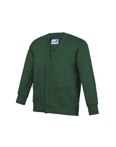 Школьный кардиган на пуговицах Academy (2 шт.), зеленый Awdis