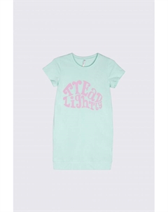 Трикотажное платье монетный двор с принтом Coccodrillo