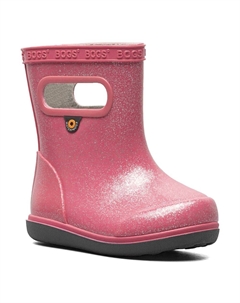 Детские водонепроницаемые дождевые сапоги Skipper II для малышей, розовый Bogs°