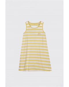Трикотажное платье с желтыми полосками Coccodrillo