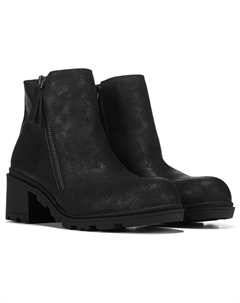 Детские ботильоны Taylar на толстом каблуке Little/Big Kid, черный Jellypop