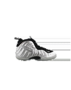 Кроссовки Little Posite Pro PS 'Metallic Silver', серебряный Nike