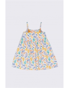 Трикотажное платье разноцветный без рукавов Coccodrillo