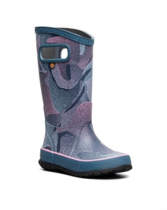 Детские водонепроницаемые дождевые сапоги для малышей/маленьких/больших детей, мультиколор Bogs°