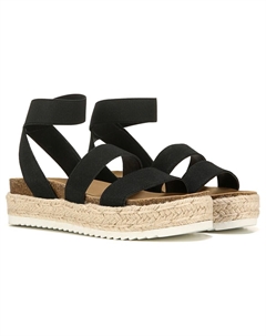 Детские сандалии на платформе JKimmie Little/Big Kid, черный Steve madden