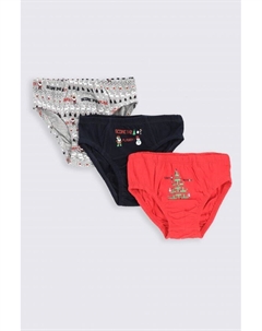 Трусы для мальчиков разноцветные 3 шт. Coccodrillo