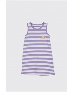 Трикотажное платье в фиолетовые полосы Coccodrillo