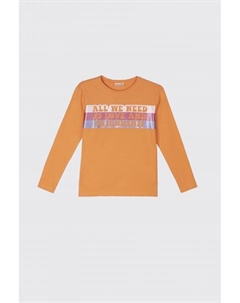 Лонгслив, оранжевый Coccodrillo