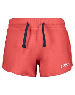 Шорты 30D8365 Stretch French Terry, красный Cmp