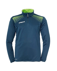 Толстовка Goal Half Zip, синий Uhlsport
