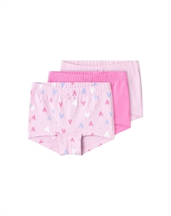 Трусы Pink Hearts 3 шт, розовый Name it