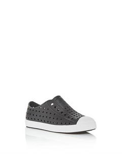 Водонепроницаемые слипоны унисекс Jefferson — для малышей, малышей, маленьких детей, больших детей, цвет Jiffy Black/Shell White Native