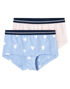 Трусы Hipster Serenity Heart 2 шт, разноцветный Name it