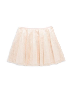 Кружевная тюлевая юбка для маленьких девочек и девочек, цвет Pale Pink Burberry