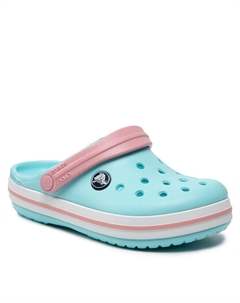 Шлепанцы CrocbandClog K, синий Crocs
