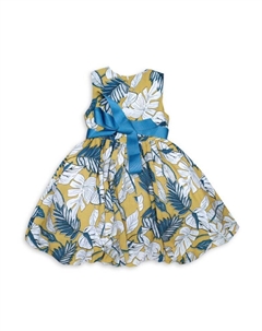 Расклешенное платье Halo для маленьких девочек и девочек, желтый Joe-ella