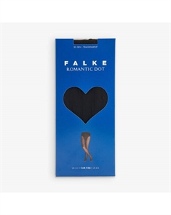 Колготки из эластичной ткани с логотипом Romantic Dot, черный Falke