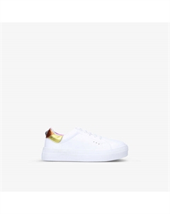 Кожаные кроссовки на платформе Mini Laney Eagle 3-7 лет London, цвет mult/other Kurt geiger