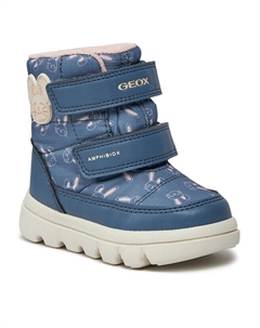 Ботинки BWillaboom Girl, синий Geox
