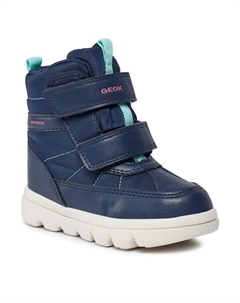 Сапоги BWillaboom Girl, темно-синий Geox