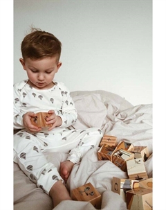 Детское боди, белый Konges slojd