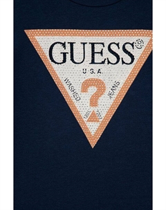 Лонгслив для детей, темно-синий Guess