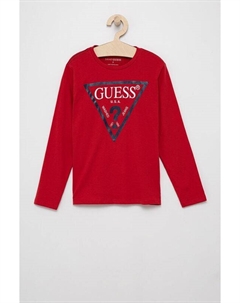 Лонгслив для детей, красный Guess